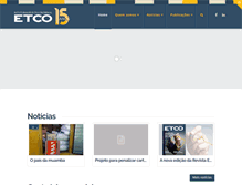 Tablet Screenshot of etco.org.br